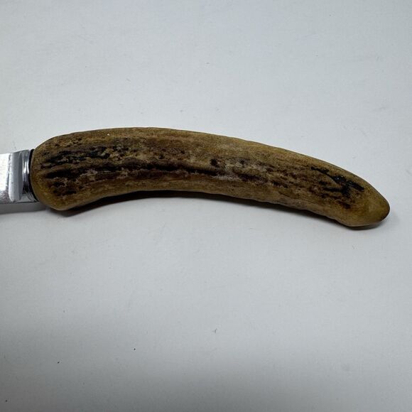 Vintage Sheffield Harrison Bros & Howson Cutlers to His Majesty Carving Set Stag - Picture 3 of 9